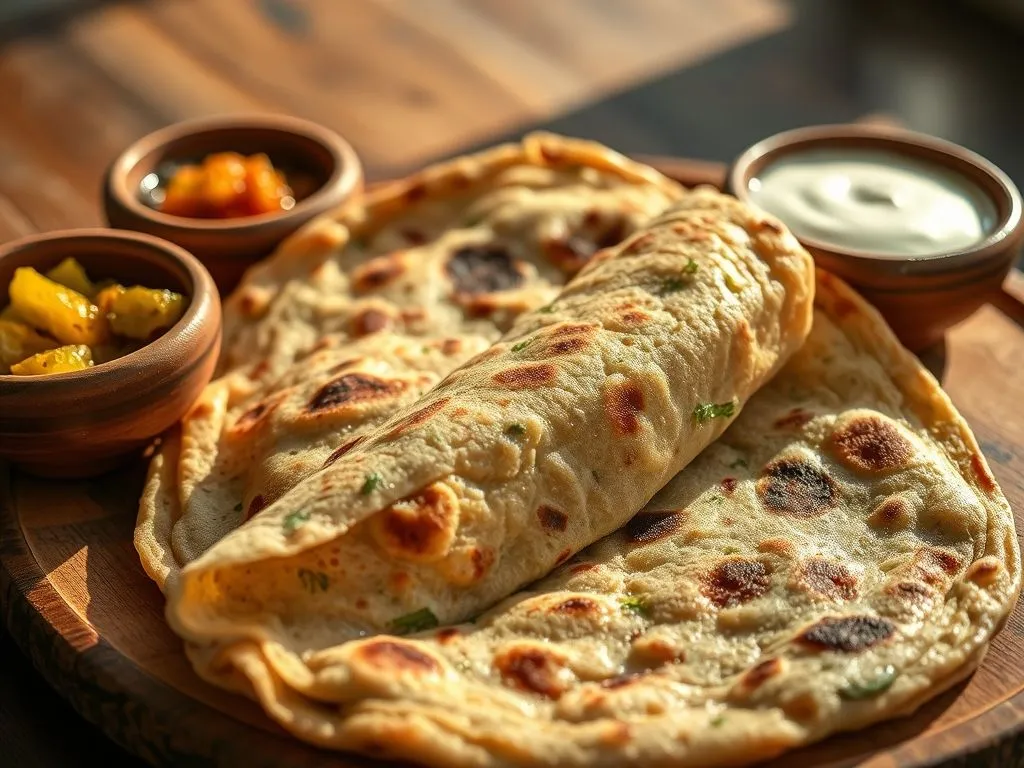 Zucchini Paratha